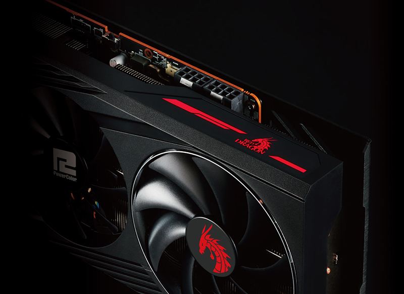 PowerColor RED DRAGON Radeon RX 6800 Video Card